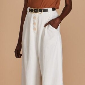 SANCIA Cropped Wide Leg Pants